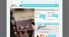 Desktop Screenshot of graysequestriangifts.com